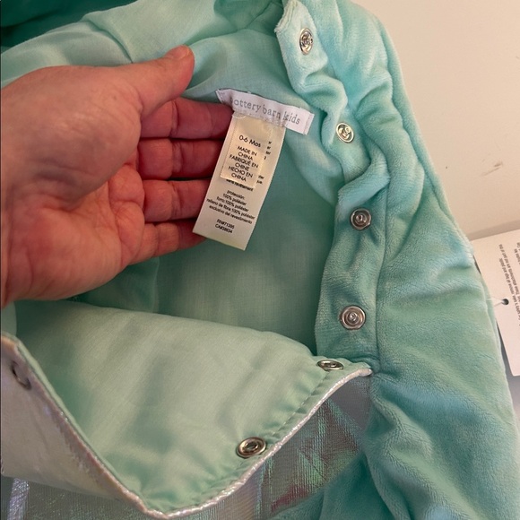 Pottery Barn Kids Blue Baby Narwhal Costume Size 0-6 months New with tags! - Picture 12 of 13